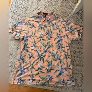 Bad Birdie Tropical Peach Men's Shirt